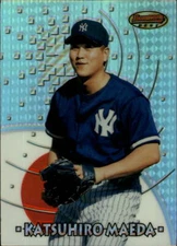 1997 Bowman International Best Refractor #BBI18 Katsuhiro Maeda - NM-MT