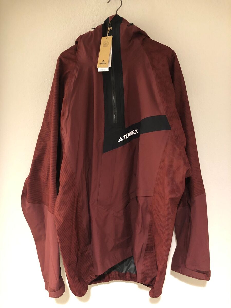 Adidas Terrex Primeknit Hiking Waterproof Rain Jacket Anorak Adidas Terrex Primeknit Hiking Waterproof Rain Jacket Anorak
