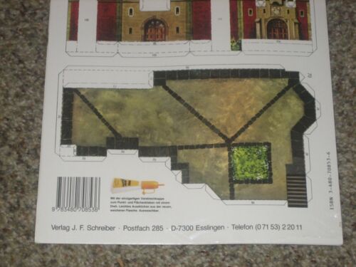 SCHREIBER BOGEN PAPIERMODELLBAUSATZ - SCHLOSSSCHLOSS NEUSCHWANSTEIN PAPER MODEL KIT - Bild 4 von 6