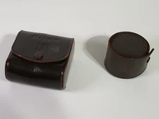 Nikon F Embossed BROWN Leather Photomic Finder Case Viewfinder Camera and more