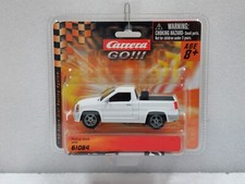 Carrera GO  61084 White Pickup Truck 1:43 Slot Car