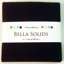 Moda Bella Solids 9900PP 71 5" Charm Pack / brown  Charm Pack