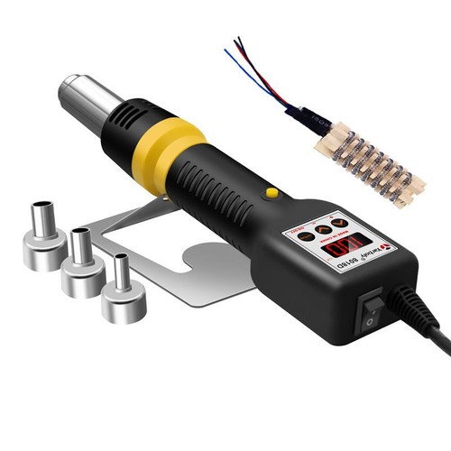 8018 LCD Micro Hot Air Gun 220V Electrical Temp Digital Display Adjustable - Picture 10 of 14