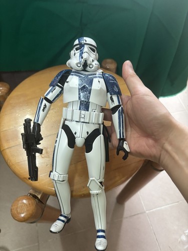 Vedi Descrizione Star Wars Stormtrooper Commander 1:6 Figura Sideshow