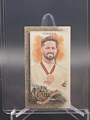 2022 Topps Allen Ginter Mini Ariel Torres 295 Gold Border Karateka NM-MT