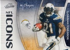 2009 Absolute Memorabilia Canton Absolutes #14 LaDainian Tomlinson Chargers
