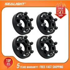 4x 1.25" 6x4.5 to 6x5.5 Wheel Adapters 6x114.3 Hub to 6x139.7 For Dakota Durango