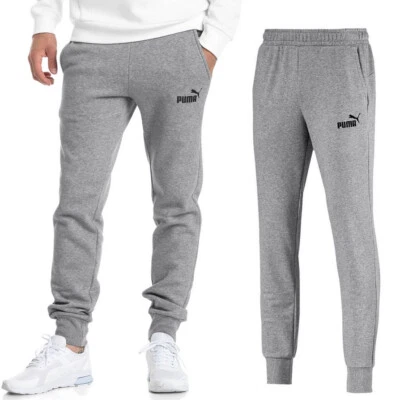 Puma ESS Logo Sweat Pant Herren Jogginghose Trainingshose Sport Hose grau S M L