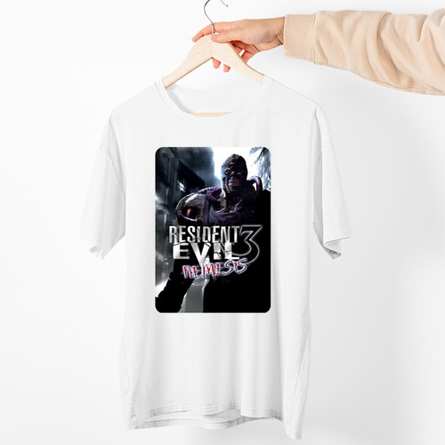 Camiseta Unisex Nemesis Residence Evil Biohazard Premium | Diseño Exclusivo - Imagen 6 de 11