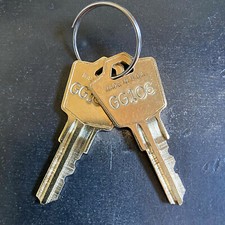 2 Hon Filing Cabinet Replacement Keys Cut Key Code GG101 - GG200 -W/ TRACKING