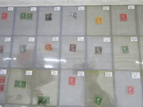 Nystamps US molti francobolli vecchi come nuovi collezione alto costo m3ql - Foto 3 di 12
