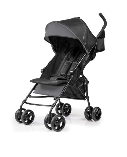 Summer Infant 3D Mini Lightweight, Umbrella Stroller - Gray - Zdjęcie 1 z 6