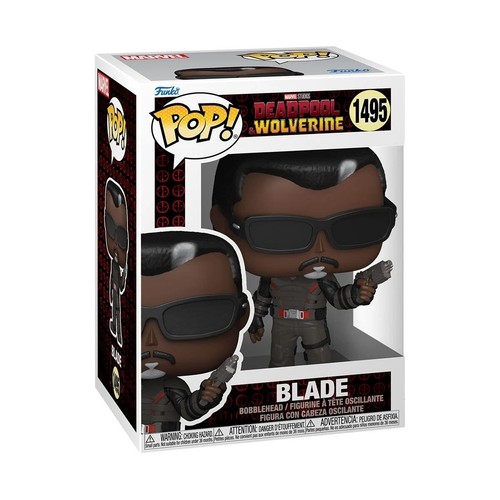 Juego de figuras de vinilo Funko Pop Blade, Gambito, X-23 Deadpool & Wolverine Movie Wave 3 - Imagen 3 de 5