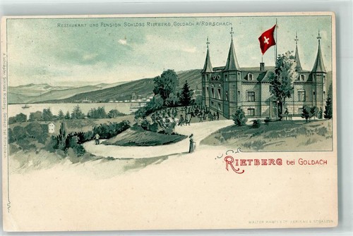 13256344 - Goldach Gasthaus Restaurant Pension Schloss Rietberg 1901