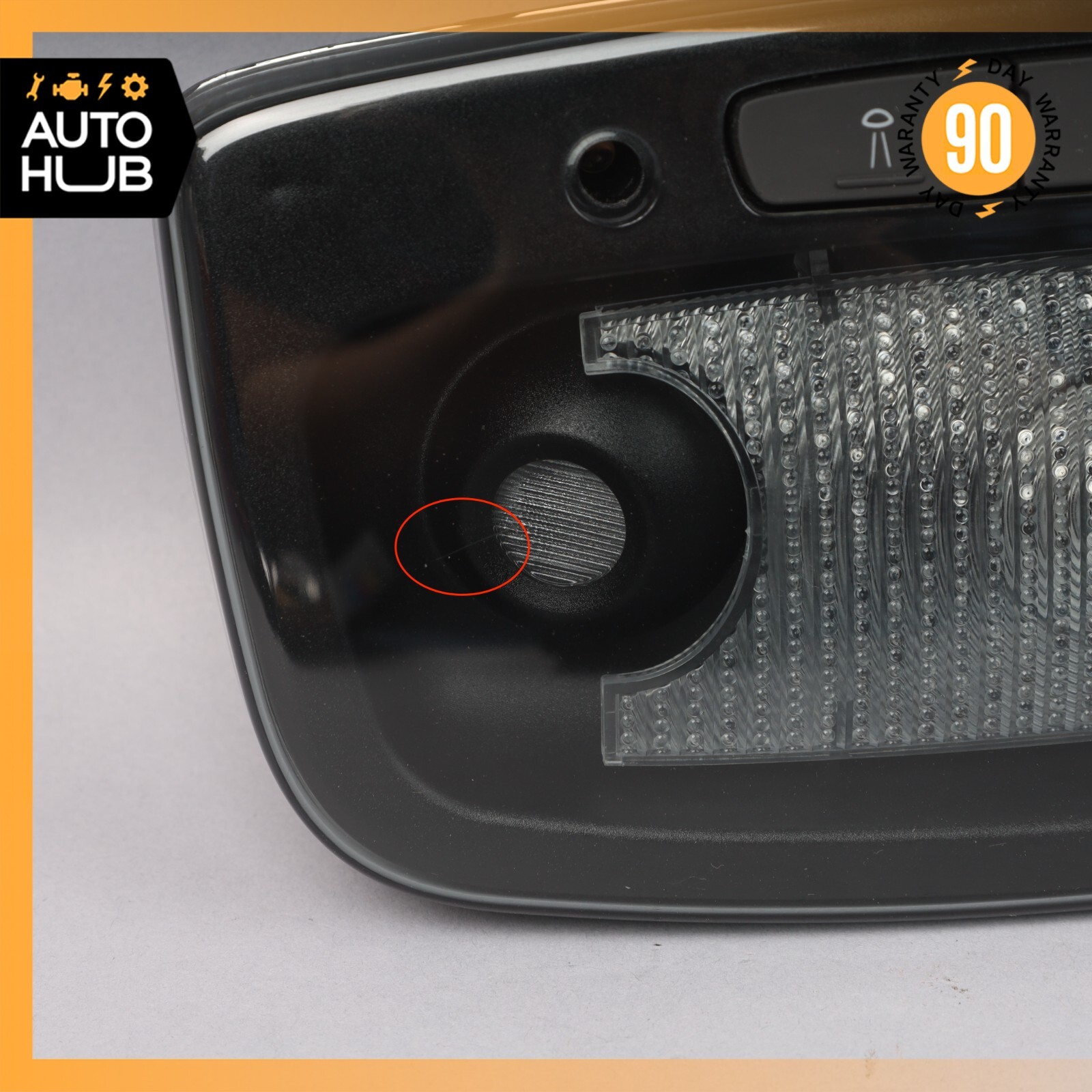 03-19 Maserati Quattroporte M139 4.7L S Interior Overhead Dome Light Lamp OEM