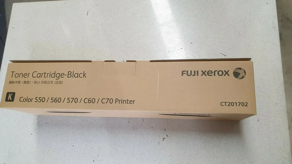 Genuine Xerox CT201702 Black Toner for Color 550 560 570 C60 C70 Brand New  - image 2 of 3