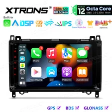 Android 12 8-Core CarPlay Radio GPS Stereo 2+32G For Mercedes-Benz B-W245 A-W169