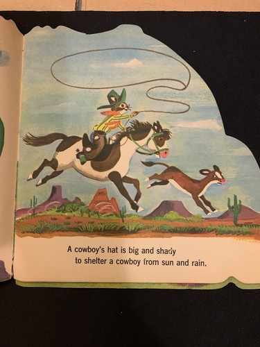 The Hat Book by Leonard Shortall VINTAGE 1965 Golden Shape Book - Picture 6 of 10