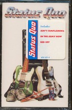 Status Quo CUTOUT  Cassette Tape  BRAND NEW/STILL SEALED 