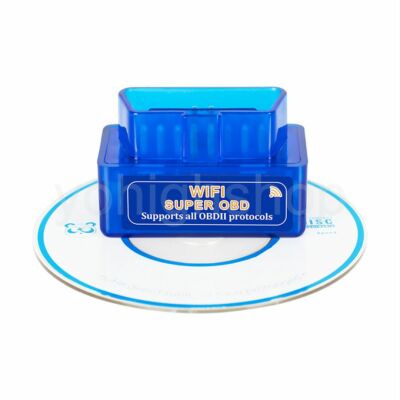 Wi-Fi OBD ELM327 1.5 PIC25K80 Blue Chip Diagnostic Tool Interface CD for OBD2