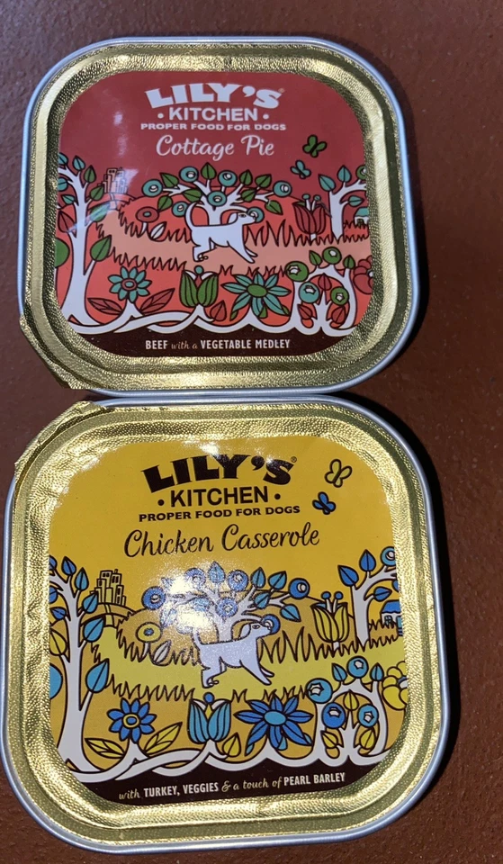 Neues OVP Lily’s Kitchen Hunde Futter 6 Dosen / 17 Schälchen Rind / Chicken - Bild 2 von 4