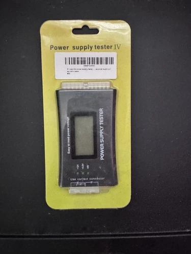 Power Supply Tester PC Computer LCD 20/24 Pin 4 PSU ATX BTX ITX SATA HDD Digital