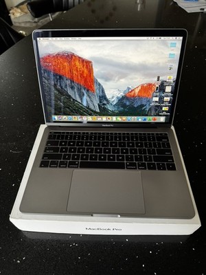 Apple MacBook Pro 13'' (2017) - Space Grau - 128GB SSD - 8GB RAM - Guter Zustand