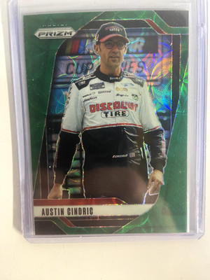 2025 Panini Prizm - Austin Cindric #2 Green Scope Prizm /149