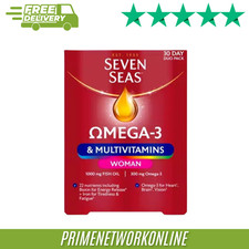 Image of Seven Seas Omega-3 & Multivitamins Woman – 30 Day Duo Pack 100% ORIGINAL ⭐⭐⭐⭐⭐