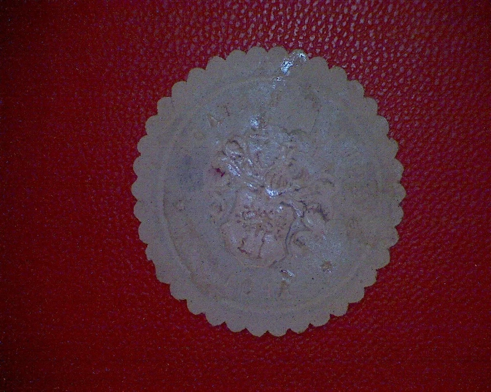 Siegelmarke Siegel der Stadt  Apolda   - Bild 2 von 2