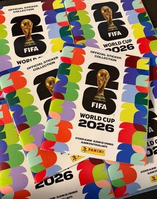 Panini FIFA World Cup 2026 Official Sticker Collection Soft Album - New