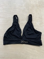 Victoria's Secret Women  s Bra Wireless Unlined Bralette Size Small Black