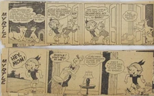 Vintage 1948 MYRTLE Newspaper Comic Strips