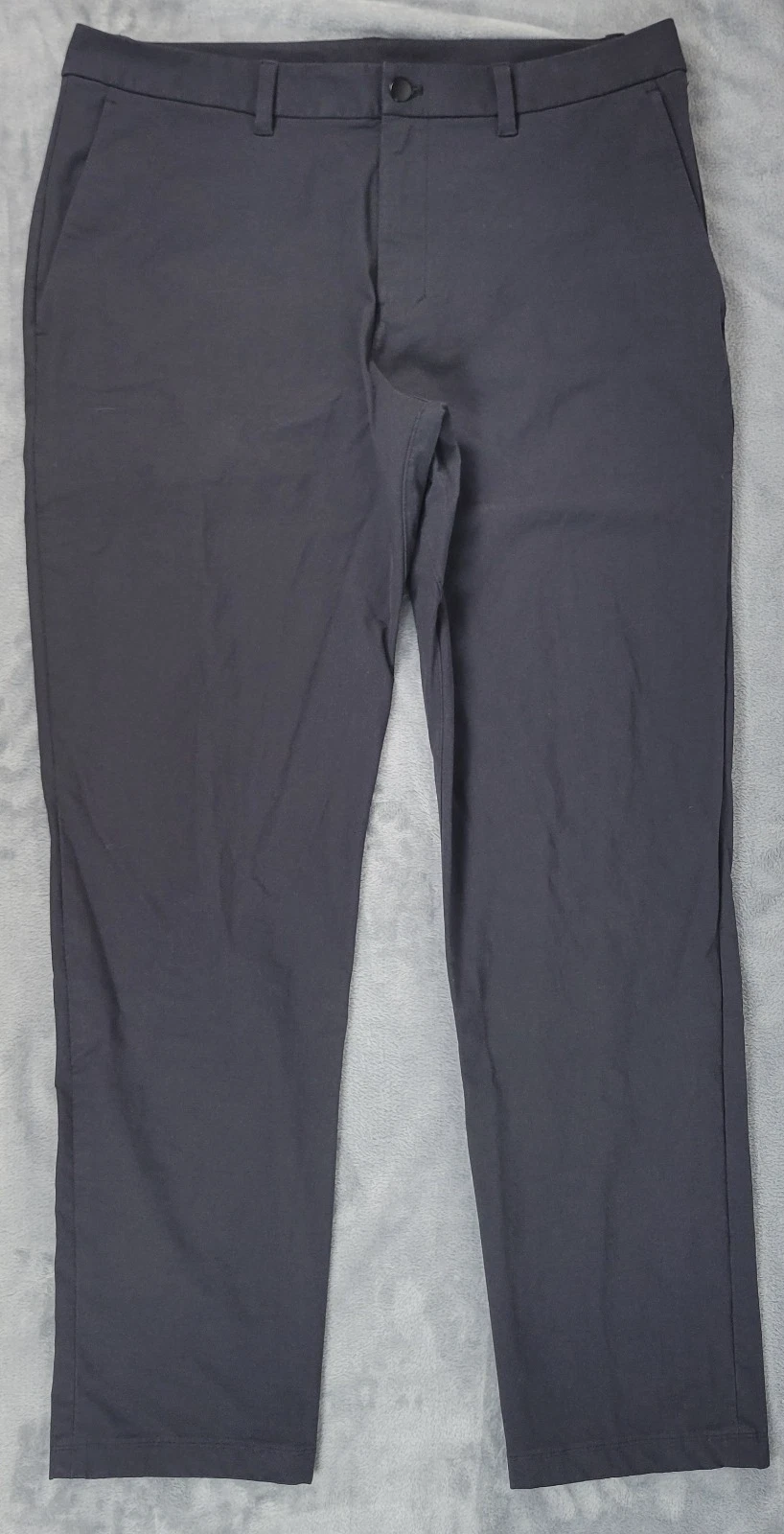 Lululemon Pants Mens Fits 37x33 Black Chino Dress Light Golf Athletic