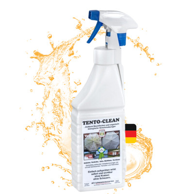 Tento-Clean Stockfleckenentferner Schimmelentferner Outdoorstoffe Zelt Boot 1L