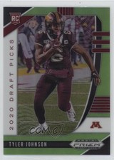 2020 Panini Prizm Draft Picks Rookies Neon Green 24/125 Tyler Johnson #125 1d4m