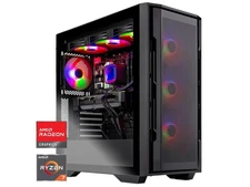 Skytech Gaming Rampage Desktop PC, Ryzen 7 7800X3D 4.2 GHz (5GHz), AMD RX 9070XT