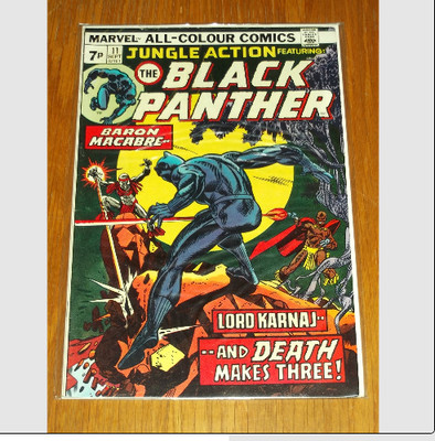 JUNGLE ACTION #11 BLACK PANTHER FN (6.0) MARVEL COMICS SEPTEMBER 1974*
