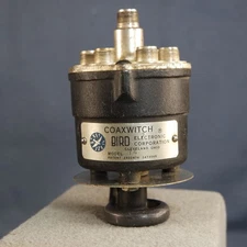 Bird 43 Truline WattMeter Element Antenna Position Coax Switch Model 74 SIX POS