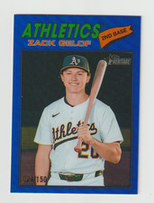 2026 Topps Heritage-Zack Gelof Foil 024/150-Athletics