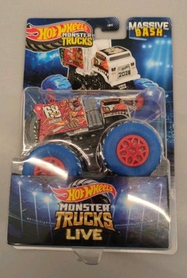 Massive Bash Hot Wheels 2026 Monster Trucks Live Exclusive 