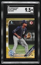 2019 Bowman Draft Gold 25/50 CJ Abrams #BD-85 SGC 9.5 Mint+ 04cw