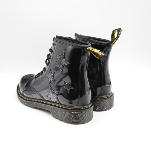 Dr. Martens Glitter Stars Schwarz Lackleder Gr. 3 Neu mit Etikett Sparkly Neu - Bild 6 von 10