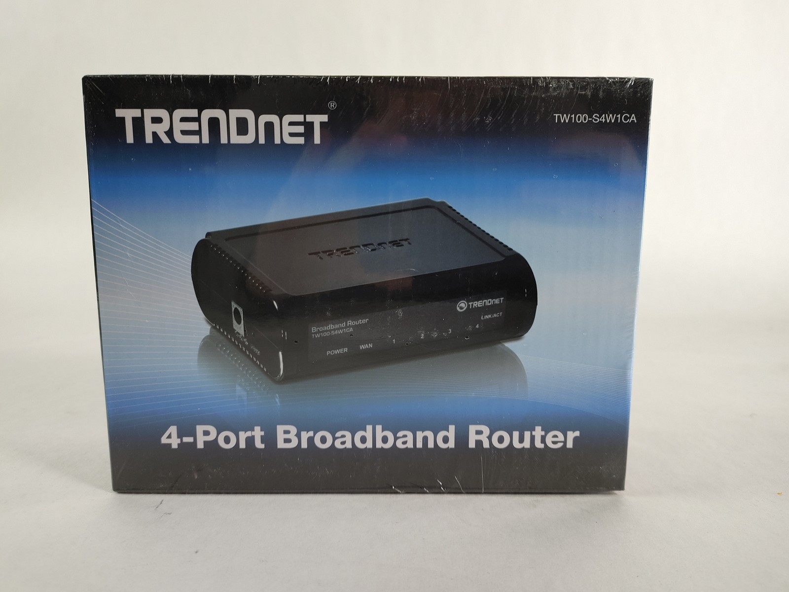 New TRENDnet TW100-S4W1CA 4-Port Broadband Router. Available Now for $29.99