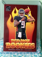 2024 Panini Donruss - Michael Penix Jr Red Hot Rookies #RHR-MPJ (RC)