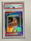 2024 Panini Donruss BO NIX #369 Optic Preview Pink Prizm RC PSA 10 Broncos