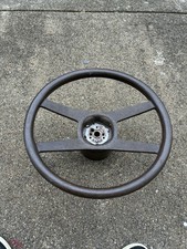 1973-76 Brown 4 Four Spoke Corvette Steering Wheel Nice Nr 1973-76 Brown 4 Four Spoke Corvette Steering Wheel Nice Nr