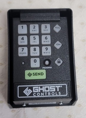 Ghost Controls Premium Wireless Keypad - AXWK NEW