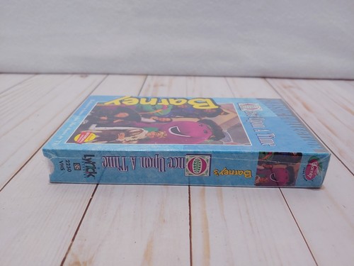 Barney Once Upon a Time VHS 1999 White Vintage Classic Collection New Sealed - Picture 4 of 9