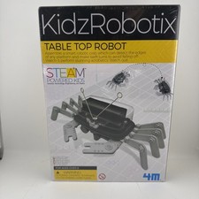 4M Table Top Robot Crab Kidzrobotix STEAM In Sealed Box